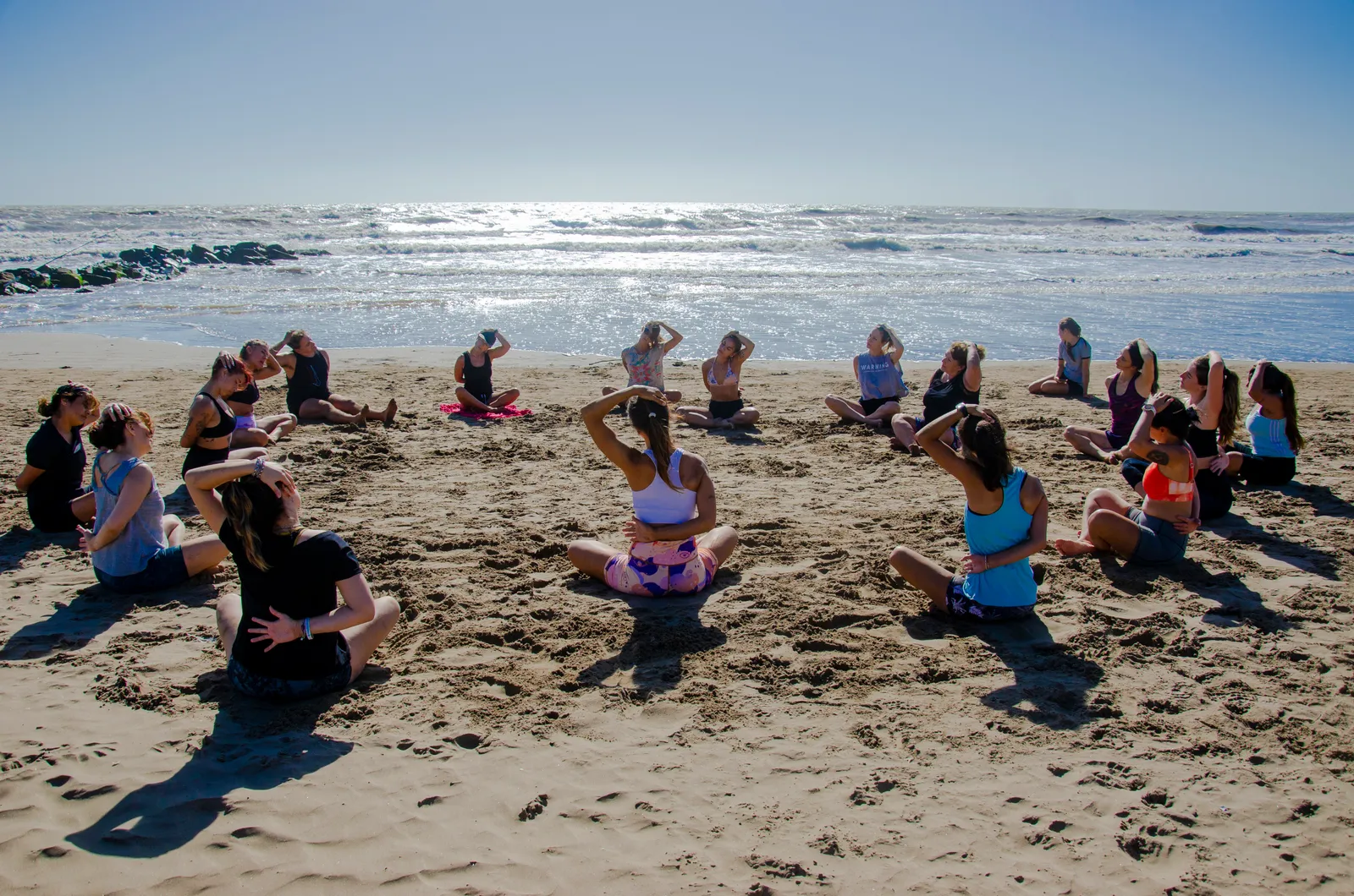 Clase de yoga con Alejandra Crocco en Mar del Plata