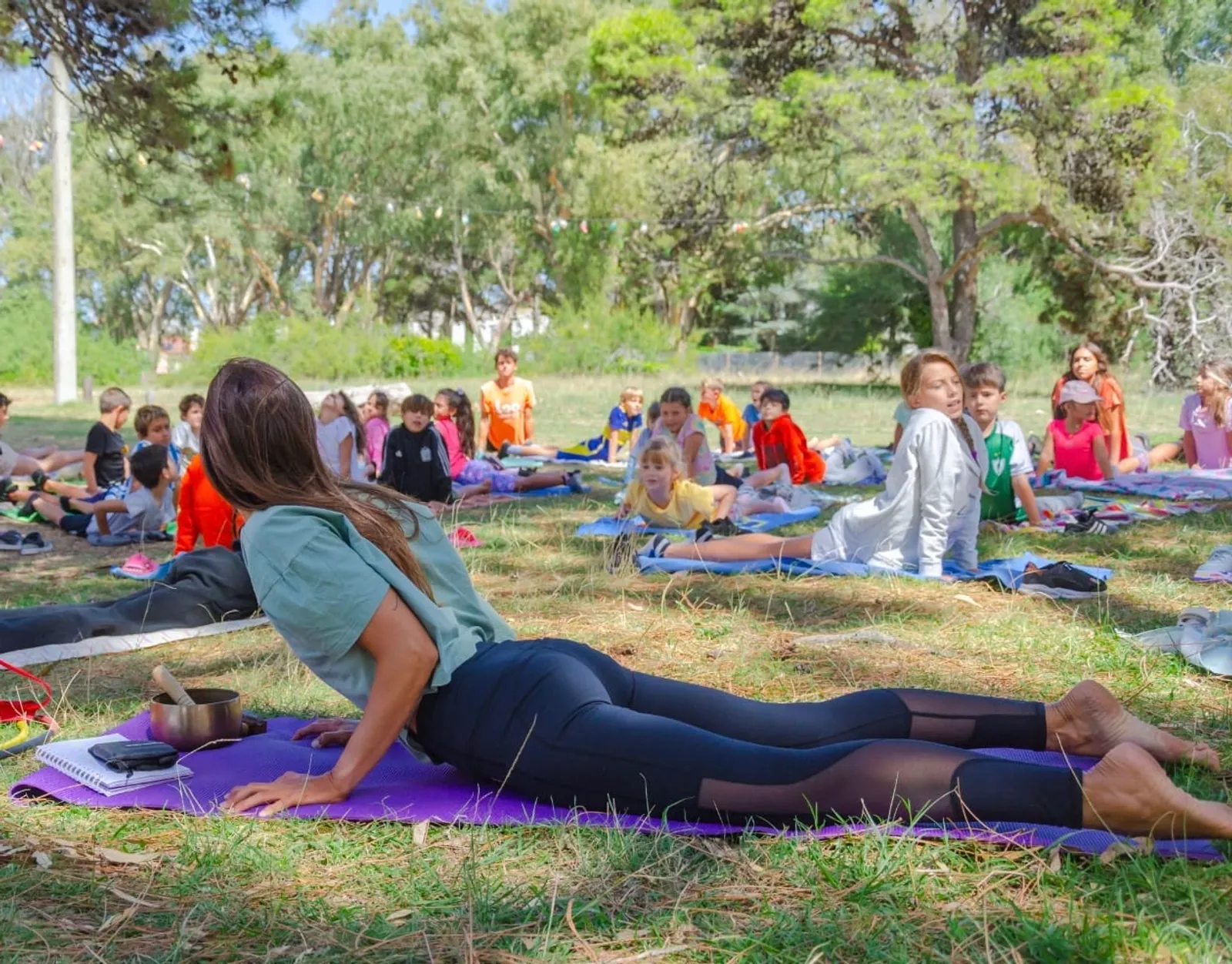 Clase de yoga con Alejandra Crocco en Mar del Plata