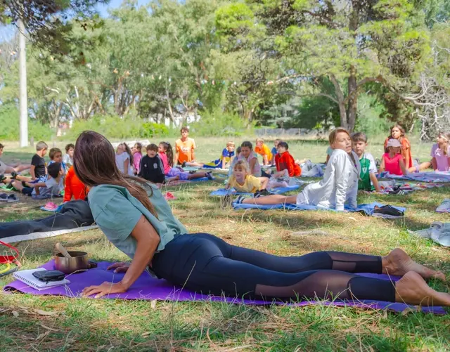Clase de yoga con Alejandra Crocco en Mar del Plata