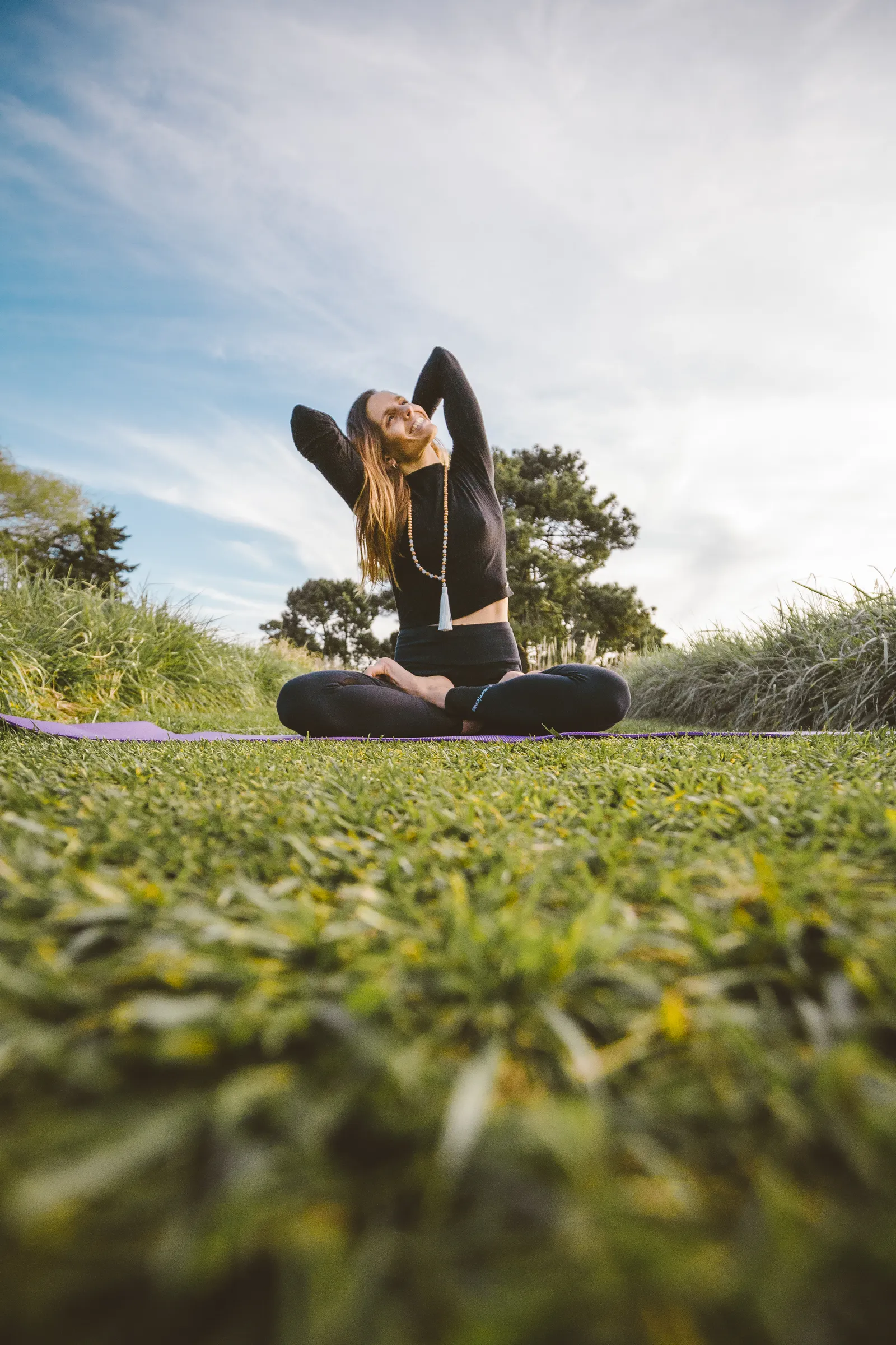 Clase de yoga con Alejandra Crocco en Mar del Plata