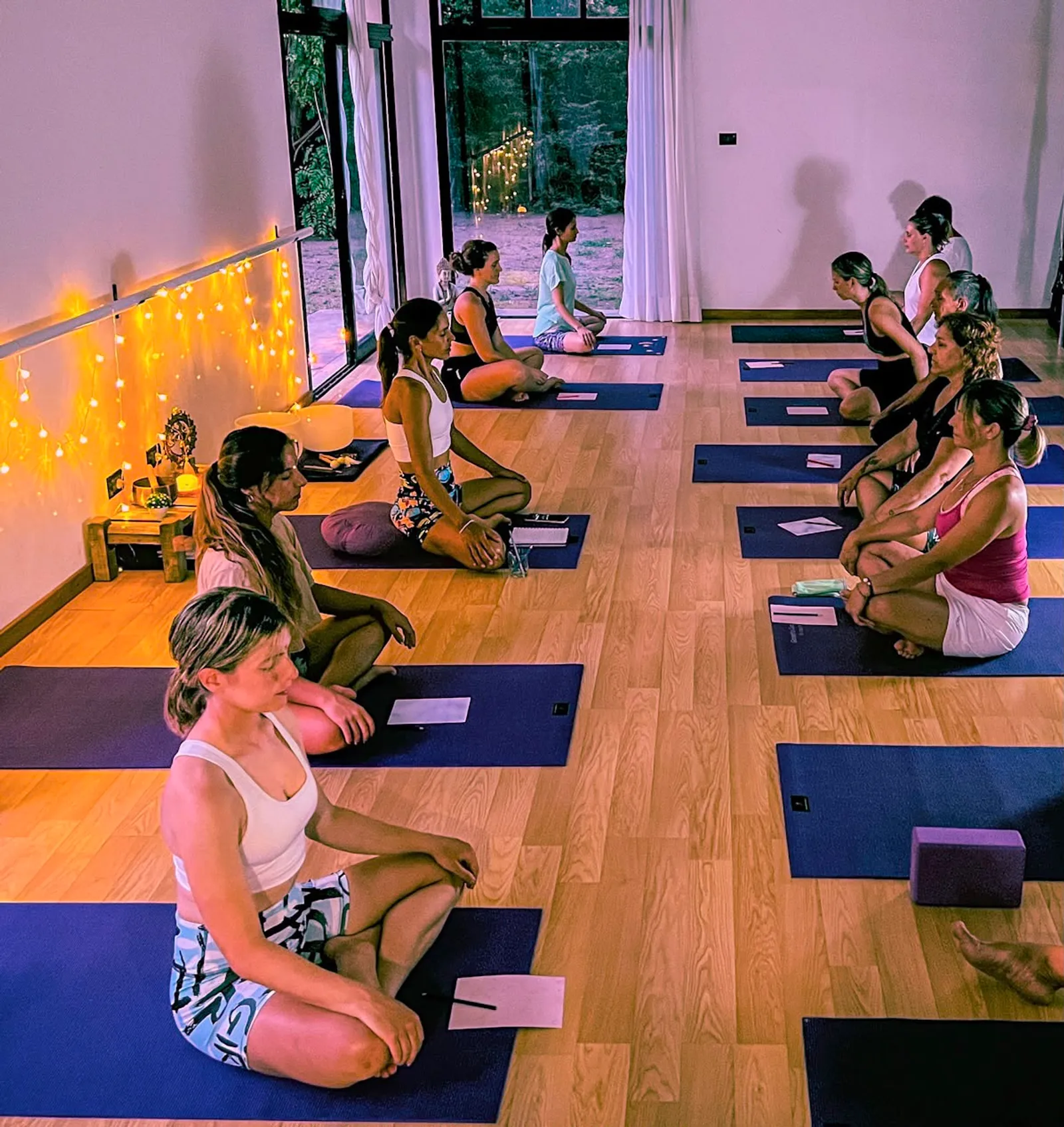 Clase de yoga con Alejandra Crocco en Mar del Plata
