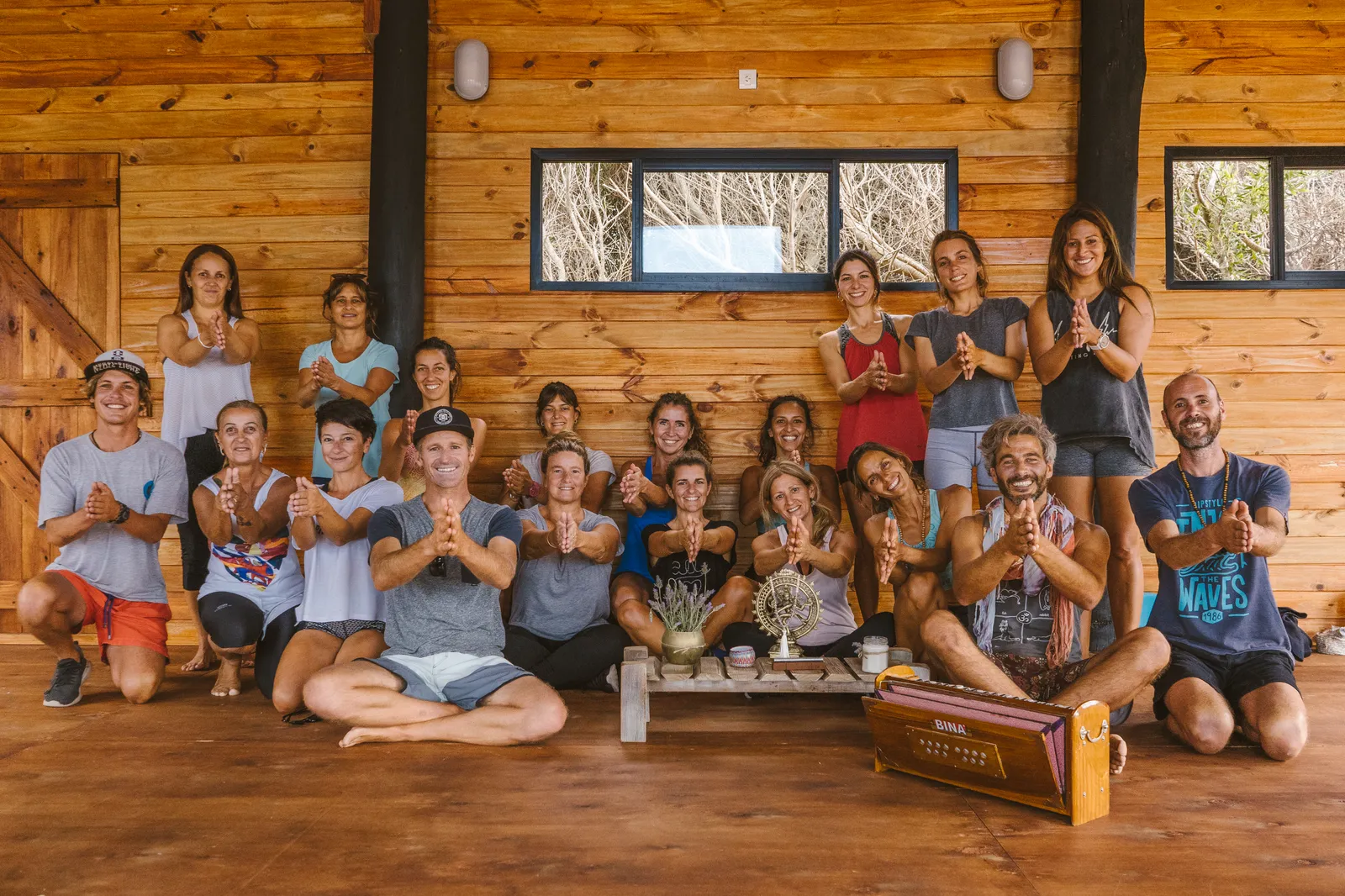Clase de yoga con Alejandra Crocco en Mar del Plata