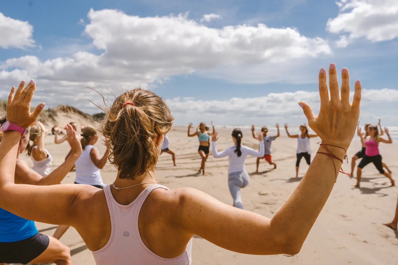 Clase de yoga con Alejandra Crocco en Mar del Plata