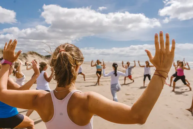 Clase de yoga con Alejandra Crocco en Mar del Plata